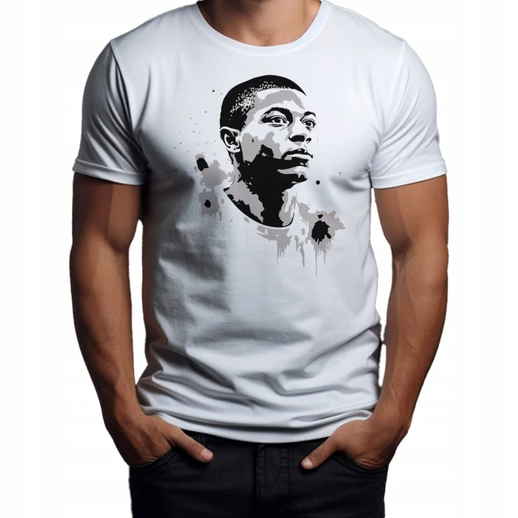 Koszulka T-shirt "Kylian Mbappé" Bawełna