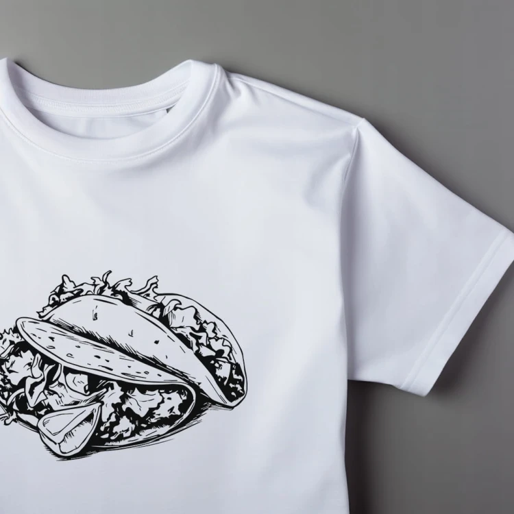 Koszulka T-shirt "TACOS" Bawełna