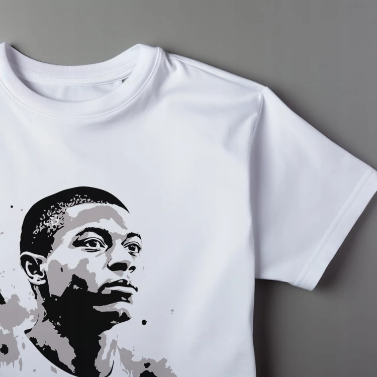 Koszulka T-shirt "Kylian Mbappé" Bawełna