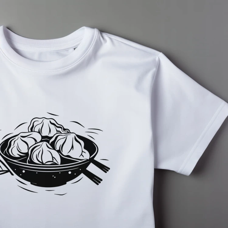 Koszulka T-shirt "Pierogi" Bawełna
