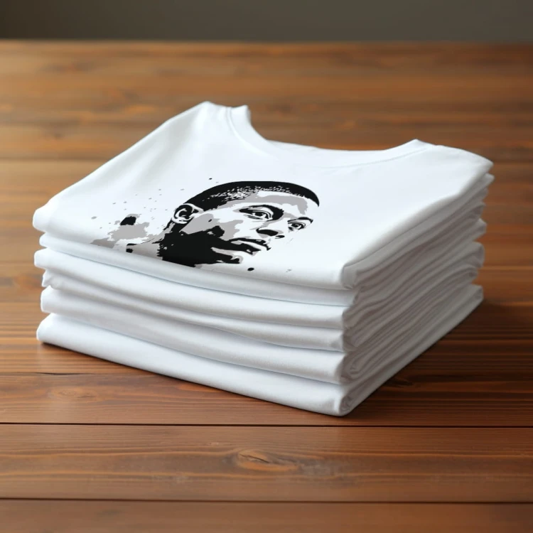 Koszulka T-shirt "Kylian Mbappé" Bawełna