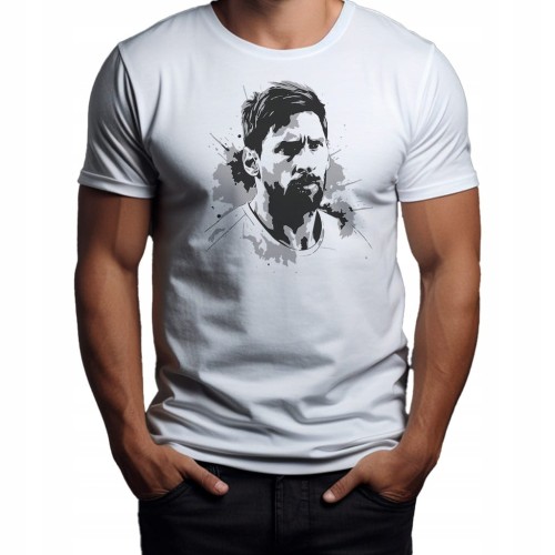 Koszulka T-shirt "Lionel Messi" Bawełna