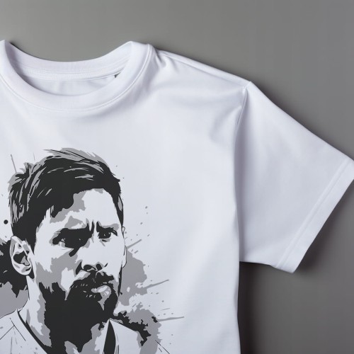 Koszulka T-shirt "Lionel Messi" Bawełna