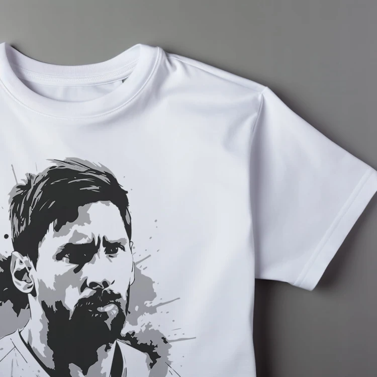 Koszulka T-shirt "Lionel Messi" Bawełna