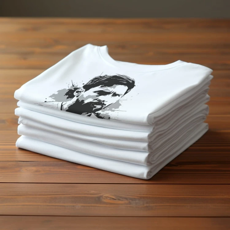 Koszulka T-shirt "Lionel Messi" Bawełna