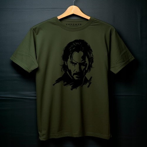 Koszulka T-shirt "Keanu Reeves" Bawełna