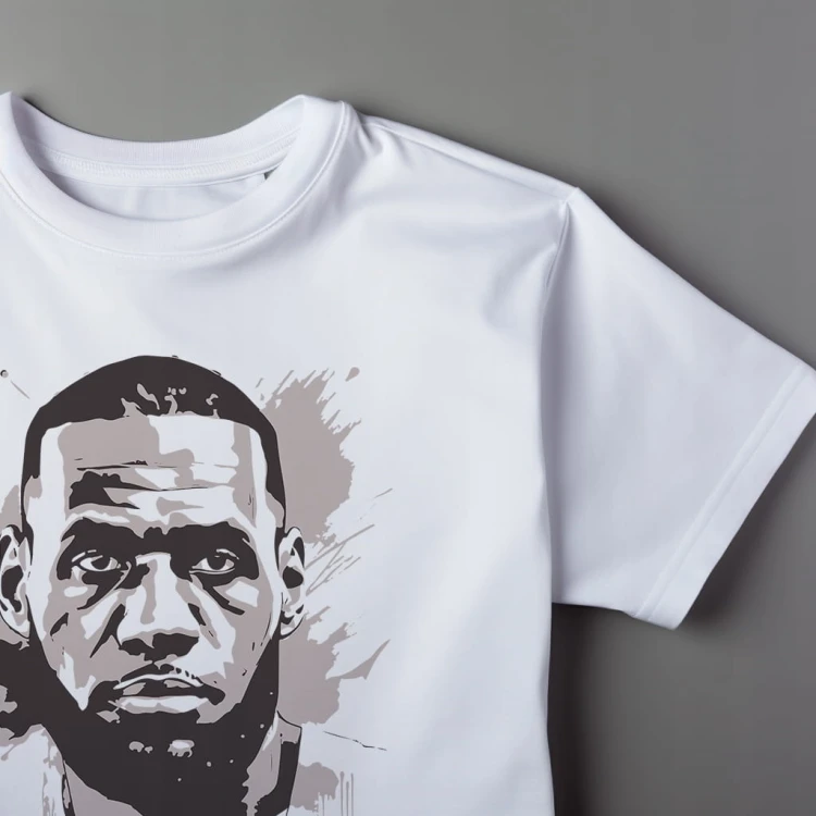Koszulka T-shirt "LeBron James" Bawełna
