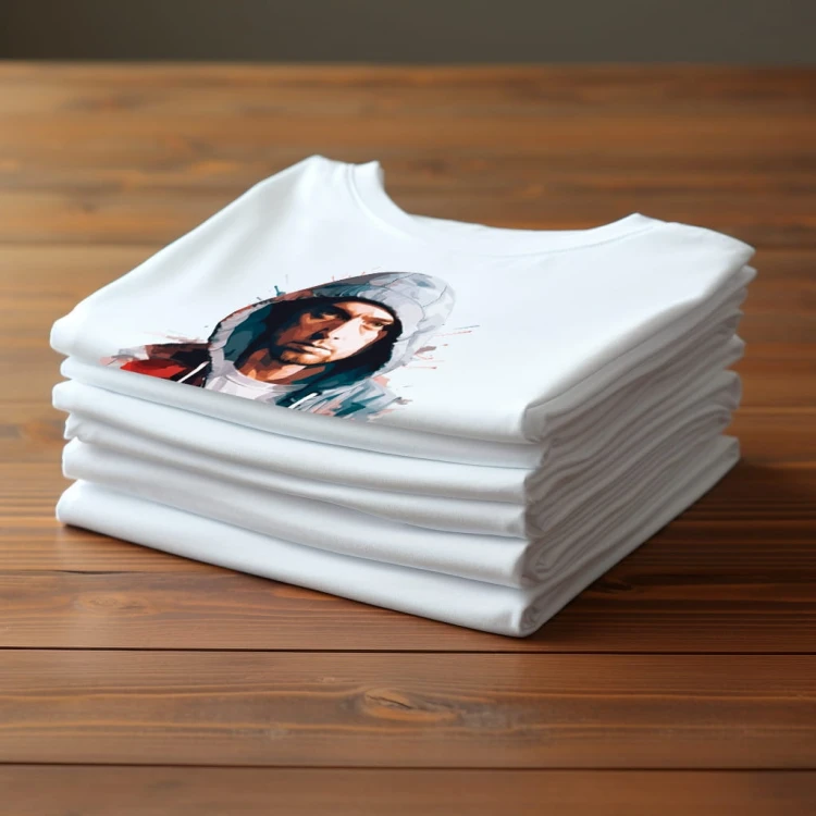 Nowoczesny T-shirt "Eminem" Bawełna
