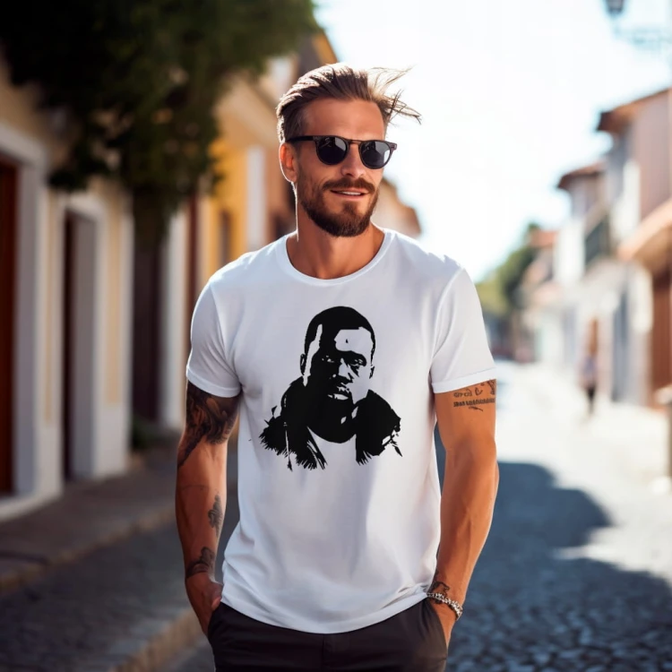 Koszulka T-shirt "Kanye West" Bawełna