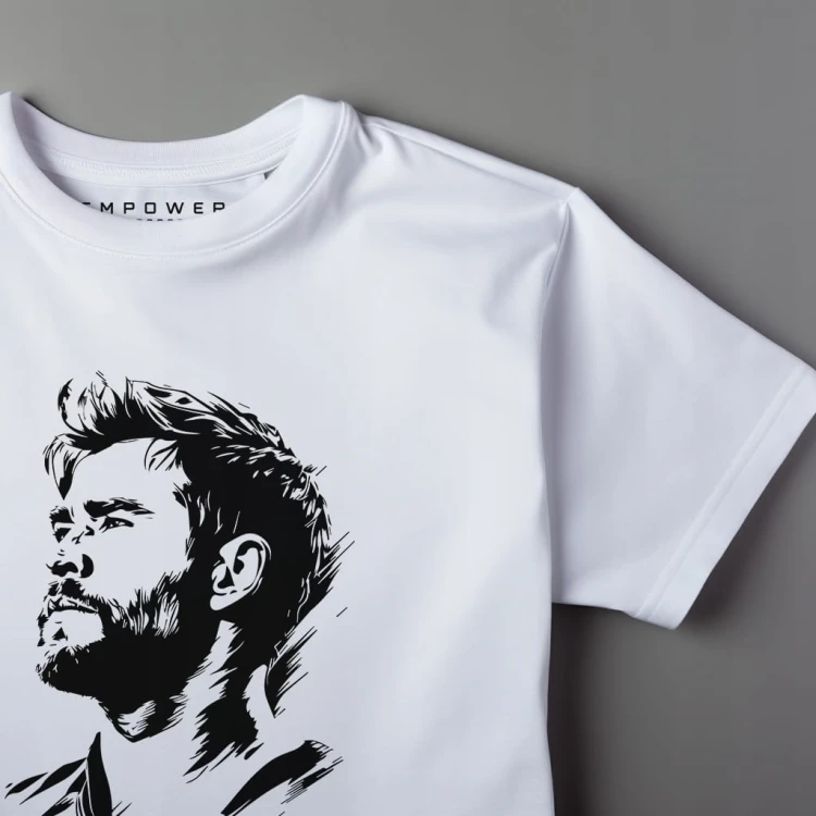 Koszulka T-shirt "Chris Hemsworth" Bawełna