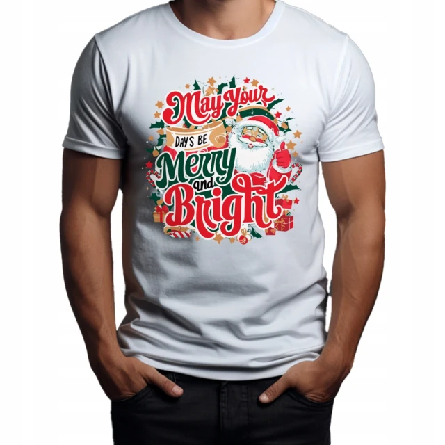 Koszulka unisex z nadrukiem Bright Days