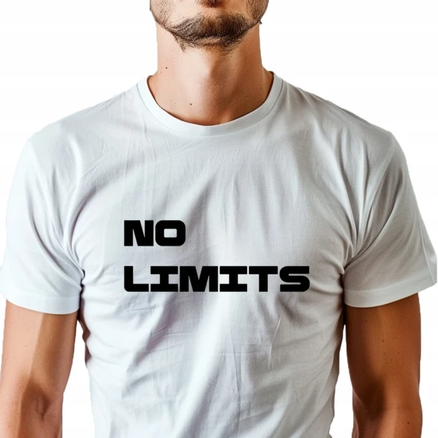 Koszulka unisex z nadrukiem No Limits