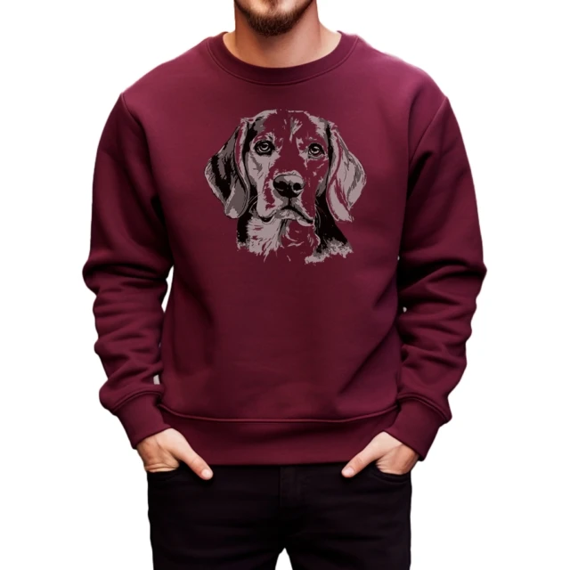 Bluza z nadrukiem Beagle