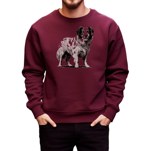 Bluza z nadrukiem Bobtail Sheepdog