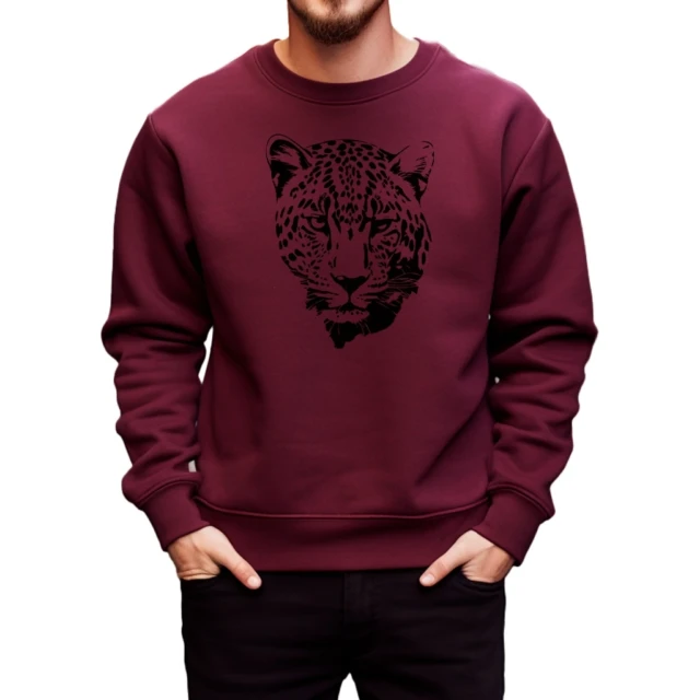 Bluza z nadrukiem Gepard