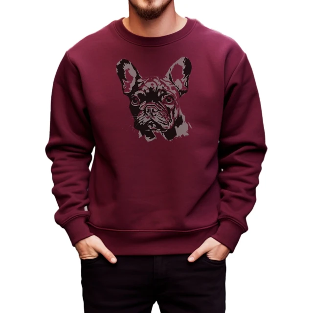 Bluza z nadrukiem French Bulldog