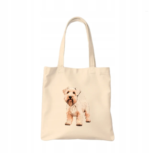 TORBA shopper "Sealyham Terrier" Bawełniana