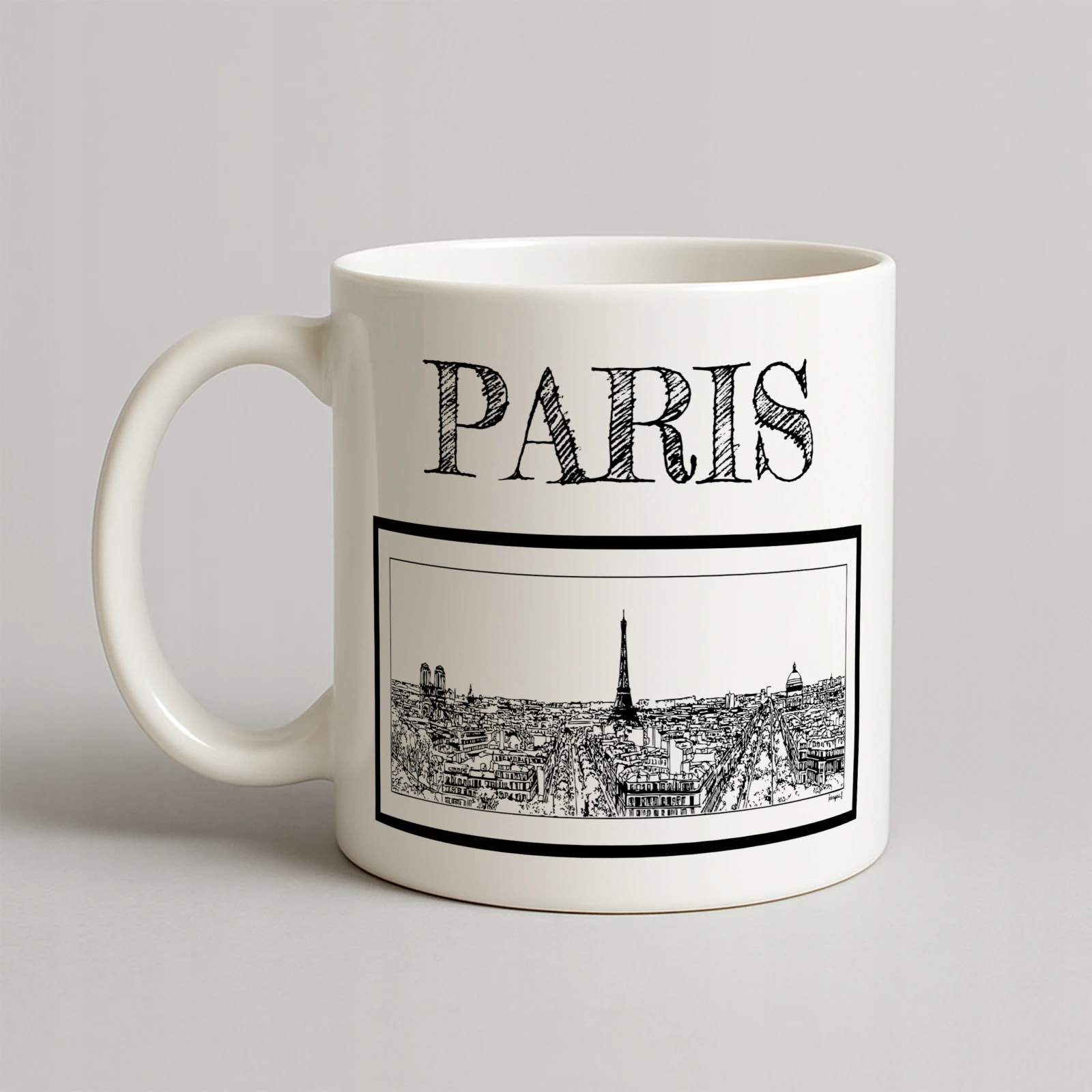 Kubek Paris panorama - prezent dla miłośników miasta i turystów